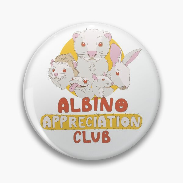Item preview, Albino Appreciation Club designed and sold by Radical-Squid.