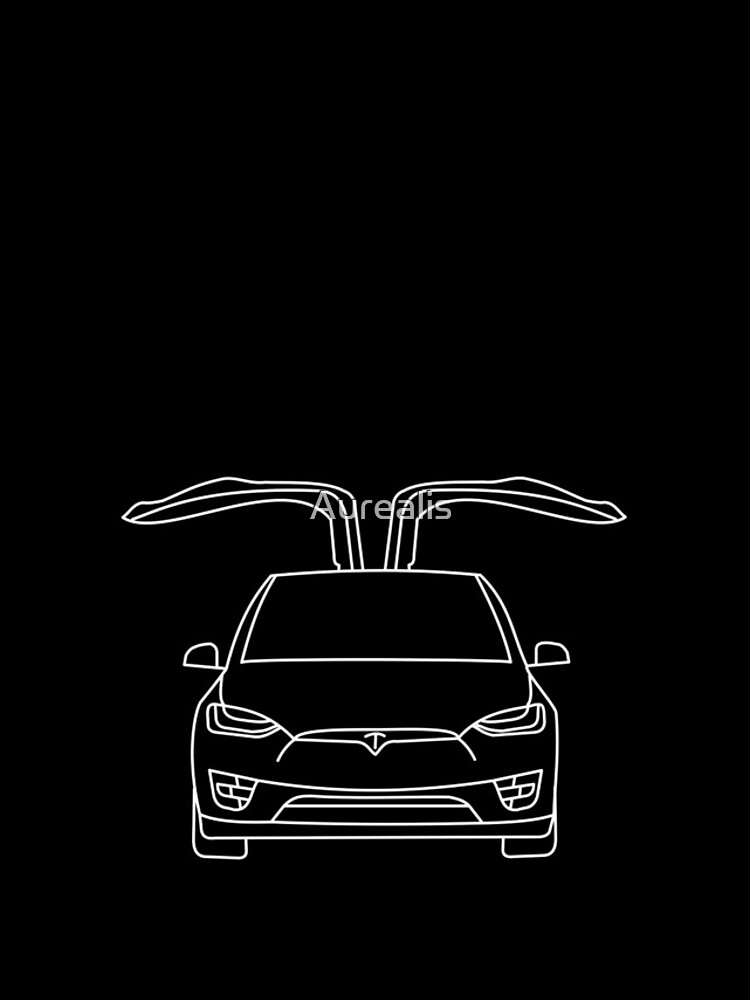 "Tesla model X" iPhone Case for Sale by Aurealis Redbubble