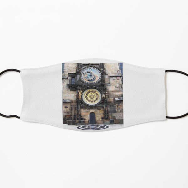 Prague Astronomical Clock Kids Mask