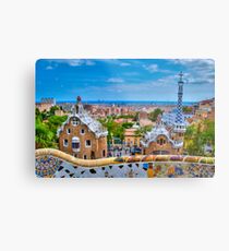 Parc Guell Entrance Metal Print