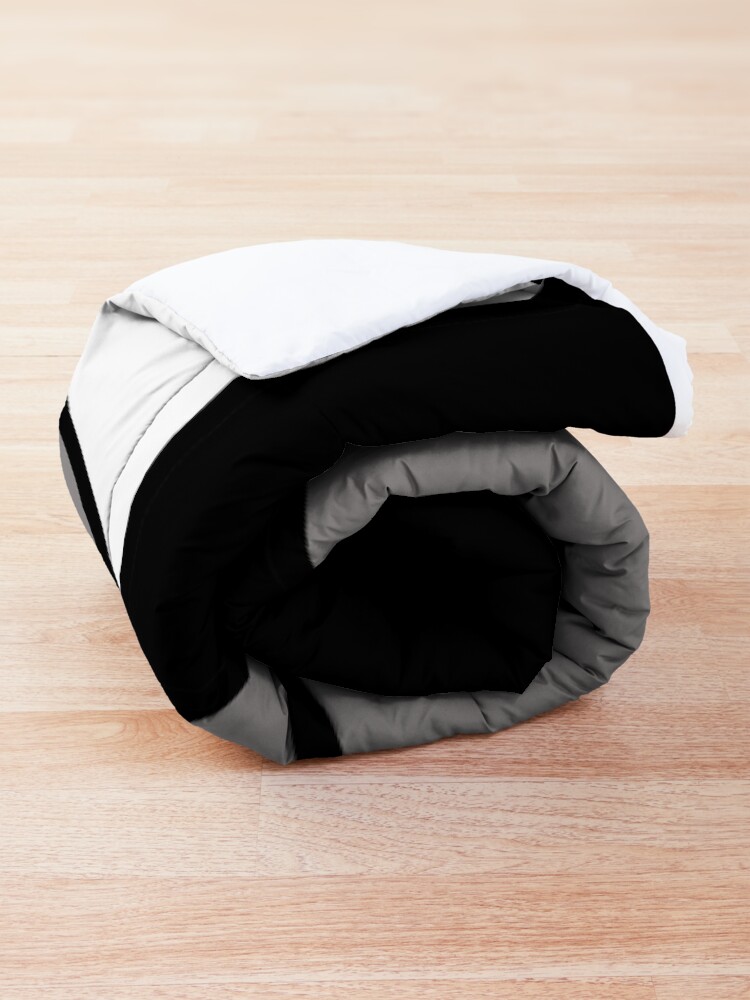 Alternate view of Black Modern Pattern Comforter