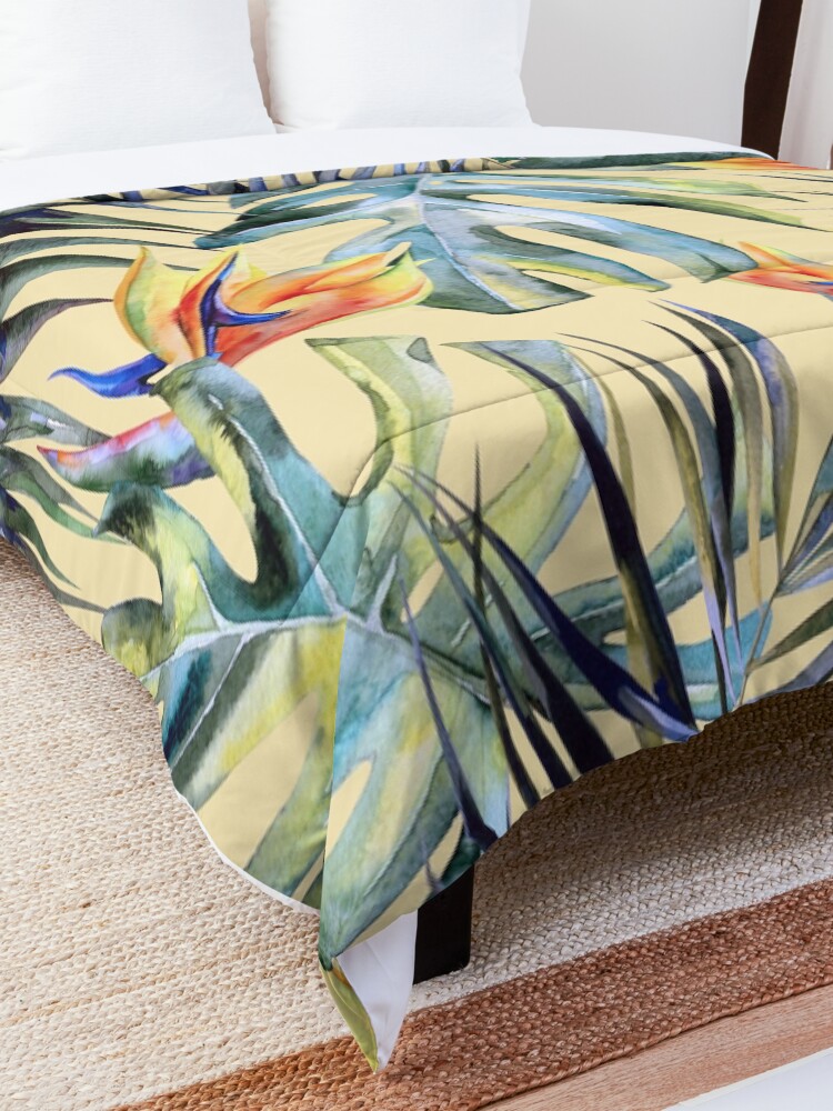 Alternate view of TROPICAL GARDEN 4 Comforter
