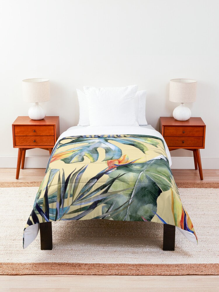 Alternate view of TROPICAL GARDEN 4 Comforter