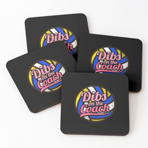 Item preview, Dibs On The Coach - Girls Volleyball Training designed and sold by biNutz.