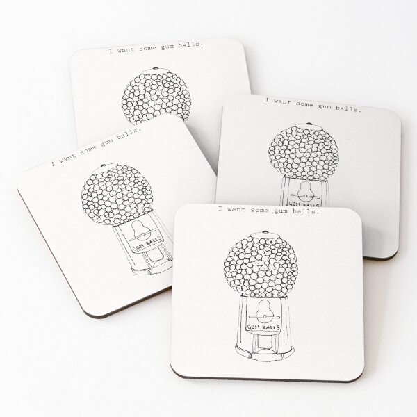 Item preview, I want some gum balls. designed and sold by ArtbyAnnieGrant.
