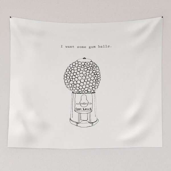 Item preview, I want some gum balls. designed and sold by ArtbyAnnieGrant.