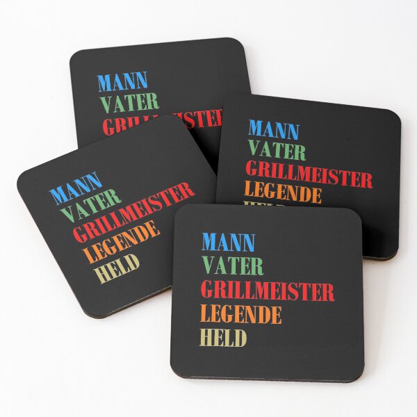 Item preview, MAN FATHER GRILLMASTER LEGEND HERO - Dad grills best designed and sold by urban-design.