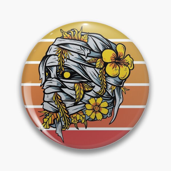 Item preview, Mummy Retro Yellow Flowers Sunset Vintage designed and sold by Tatus Brinal.