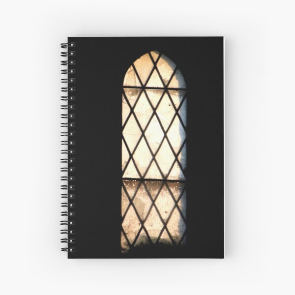 Abandoned window Spiral Notebook