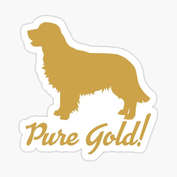 Pure Gold! Sticker
