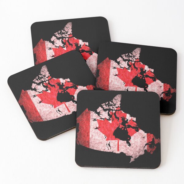 Item preview, Canada Flag Map designed and sold by enhan.