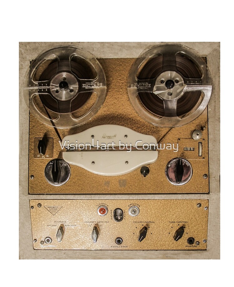 Vintage tape sound recorder reel to reel | iPad Case & Skin
