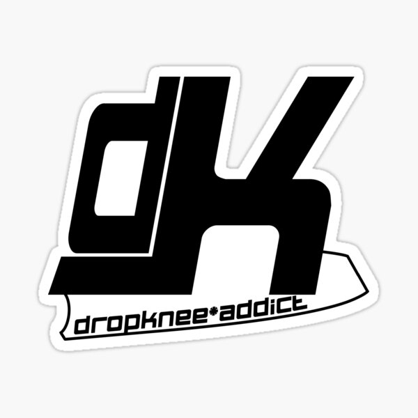 DK Addict #001 (Black) Sticker