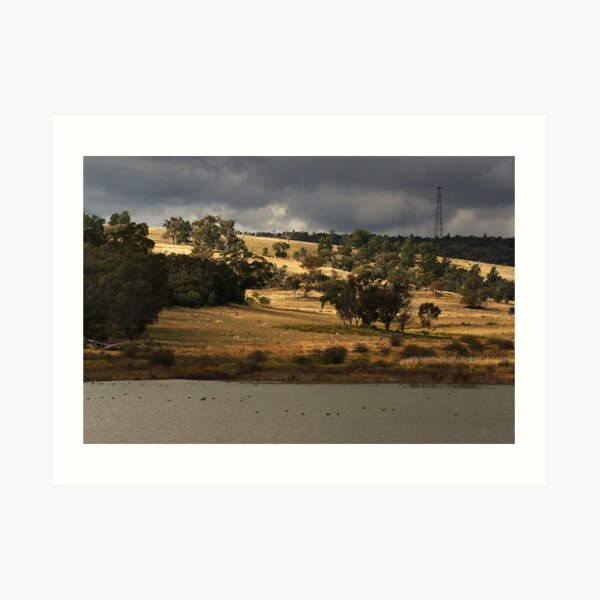 Bogolong Dam at Grenfell Art Print