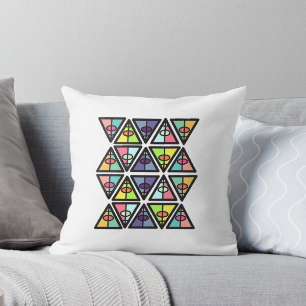 Item preview, colourful triangles designed and sold by burtmon99.