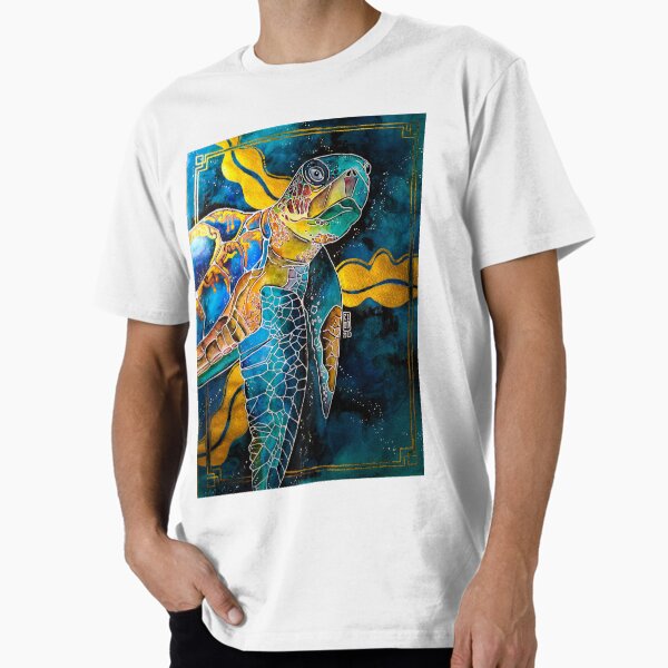 Item preview, A Whimsical Sea Turtle designed and sold by zionalfreddizon.