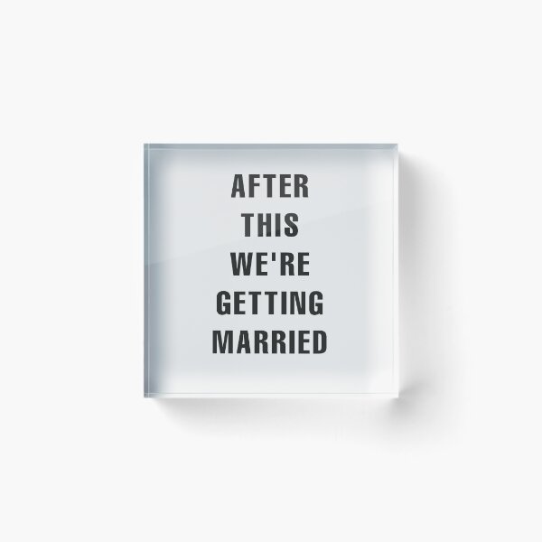 Item preview, AFTER THIS I'M GETTING MARRIED designed and sold by jozefds.