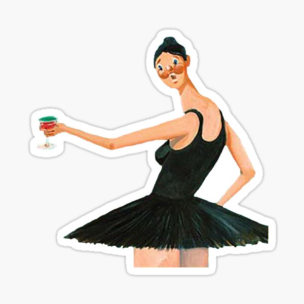 MBDTF Ballerina Dancer Sticker