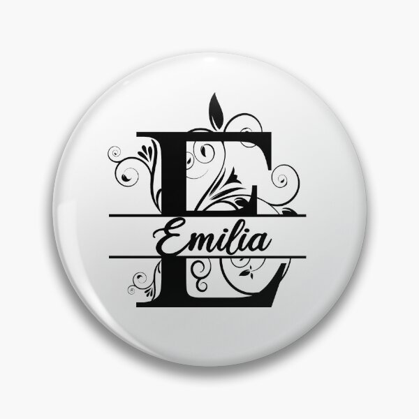 Item preview, Personalized Name Monogram E - Emilia - Letter E designed and sold by MysticMagpie.