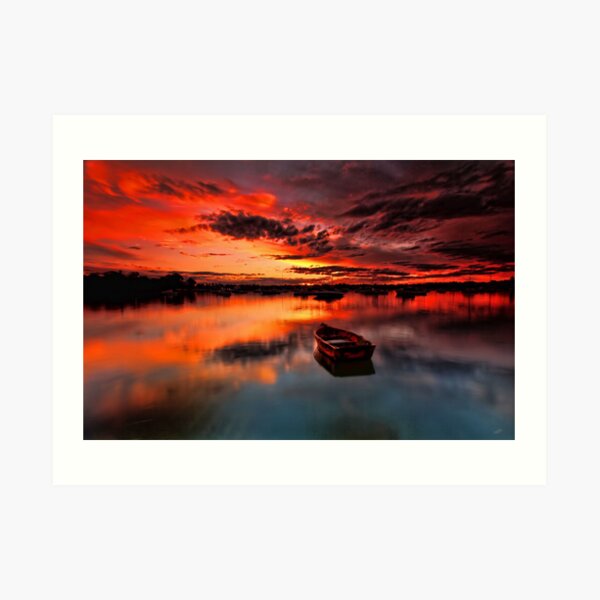 Floating Away Art Print