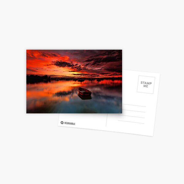 Floating Away Postcard