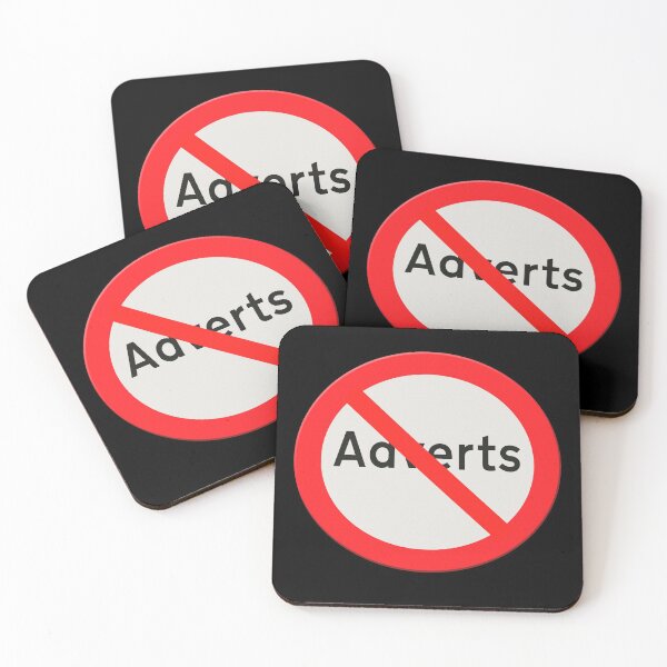 Item preview, Road sign - No adverts.  designed and sold by funkyworm.