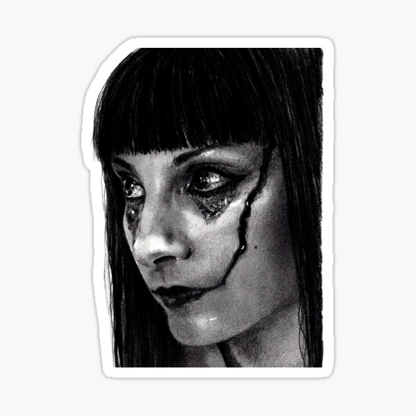 dibujo de Najwa Nimri Pegatina