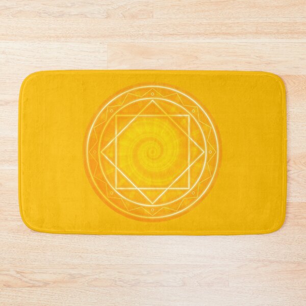 Item preview, Pure energy. Yellow mandala circle designed and sold by Slanapotam.