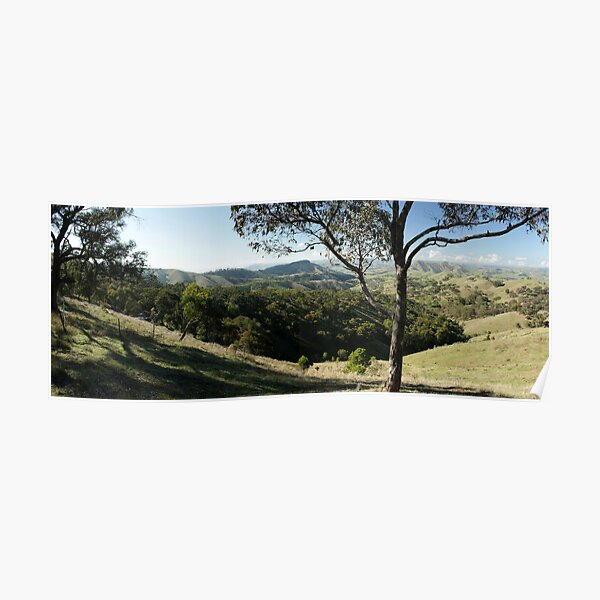 Valley of a Thousand Hills - Strath Creek Victoria Poster