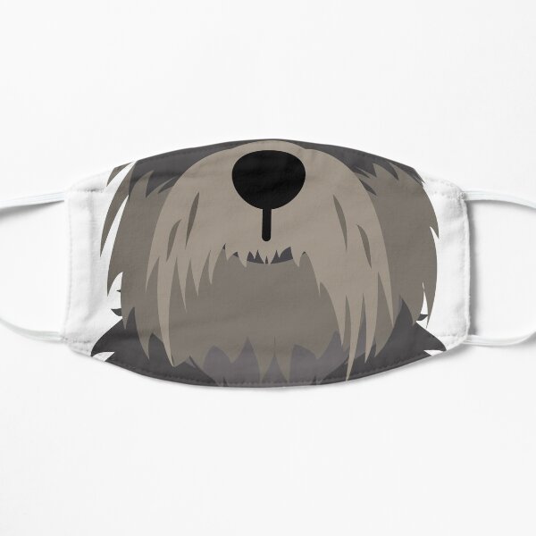 Schnauzer Dog Funny Face Mask Mask