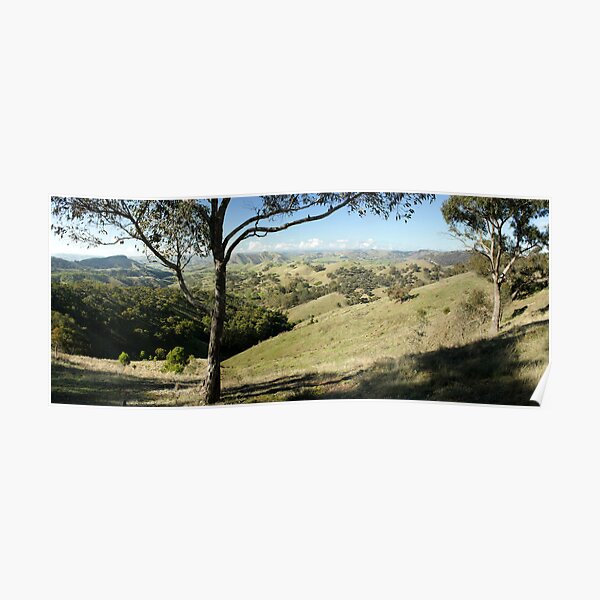 Valley of a Thousand Hills - Strath Creek Victoria Poster