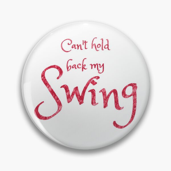 Item preview, Can't Hold Back My Swing designed and sold by Peace4Patti.