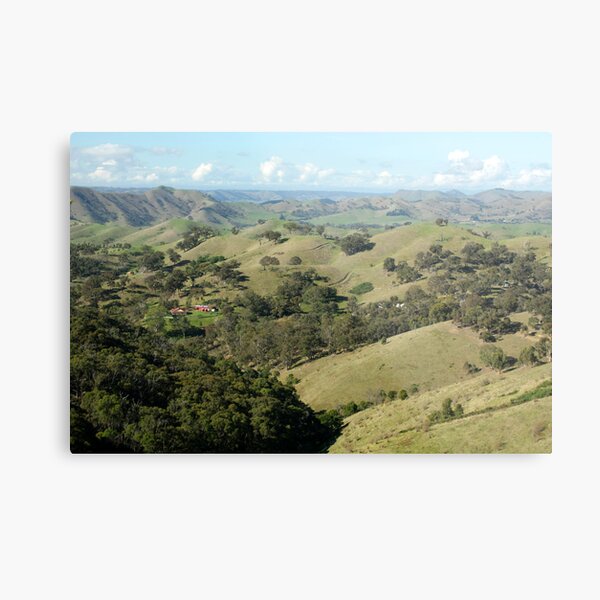 Valley of a Thousand Hills - Strath Creek Victoria Metal Print
