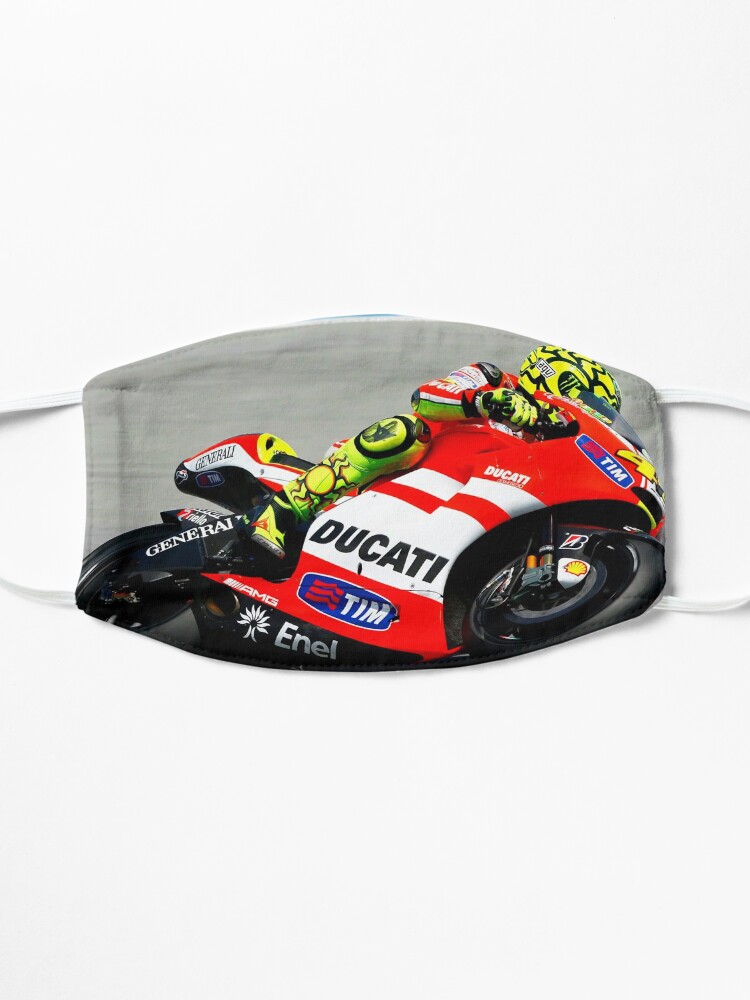 Masque '' Valentino Rossi sur sa Ducati' : autre vue