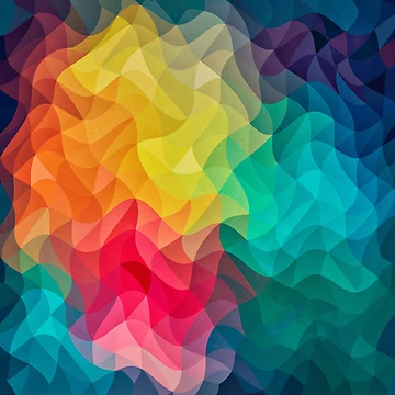 Artwork thumbnail, Abstract Color Wave Flash by badbugs