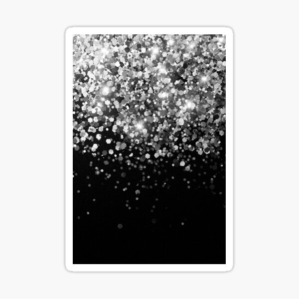 Item preview, Silver Gray Black Glam #3 (Photo of Glitter Only - Not Reflective) designed and sold by Anita's & Bella's Art.