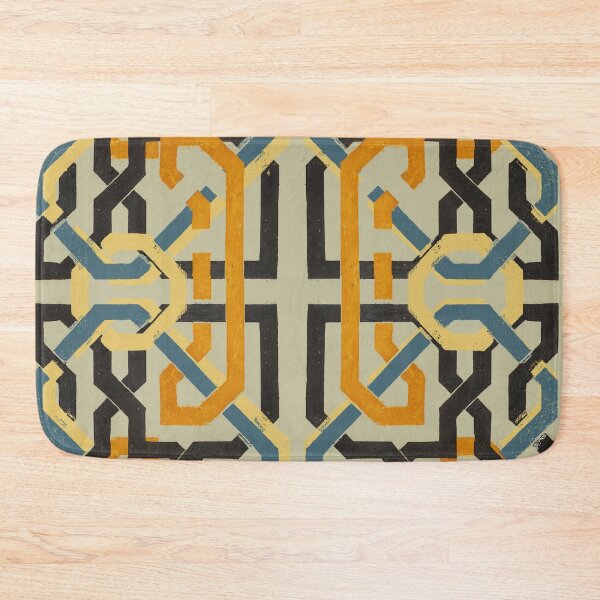 Item preview, Alhambra Squares Cream designed and sold by Big Fat Arts.
