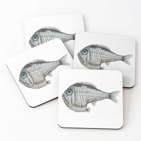 Item preview, Hatchetfish Watercolor  designed and sold by Actinops.