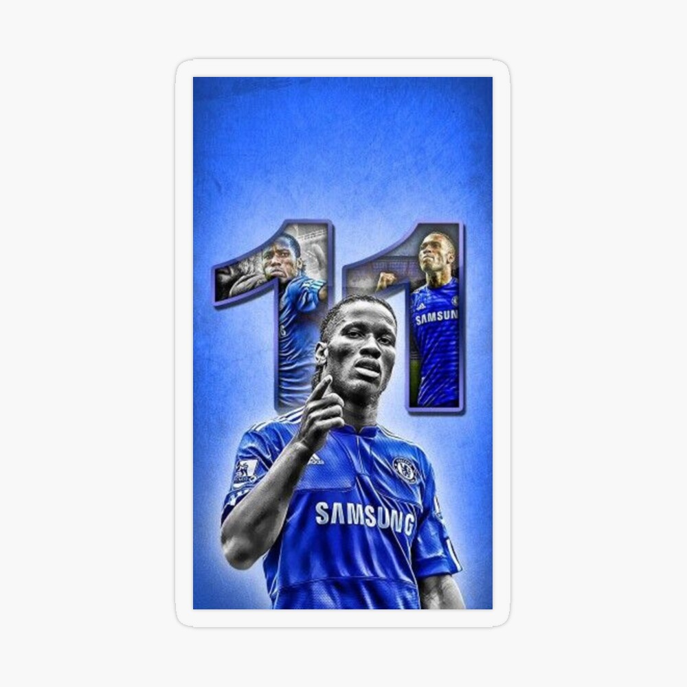 Didier Drogba 2014/15 Jersey Art Print for Sale by slawisa