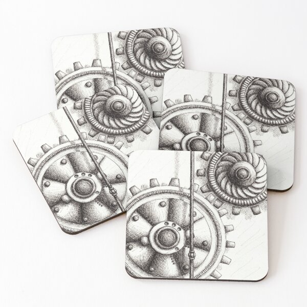 Item preview, Twin Cogs - #10 designed and sold by HolyOther.