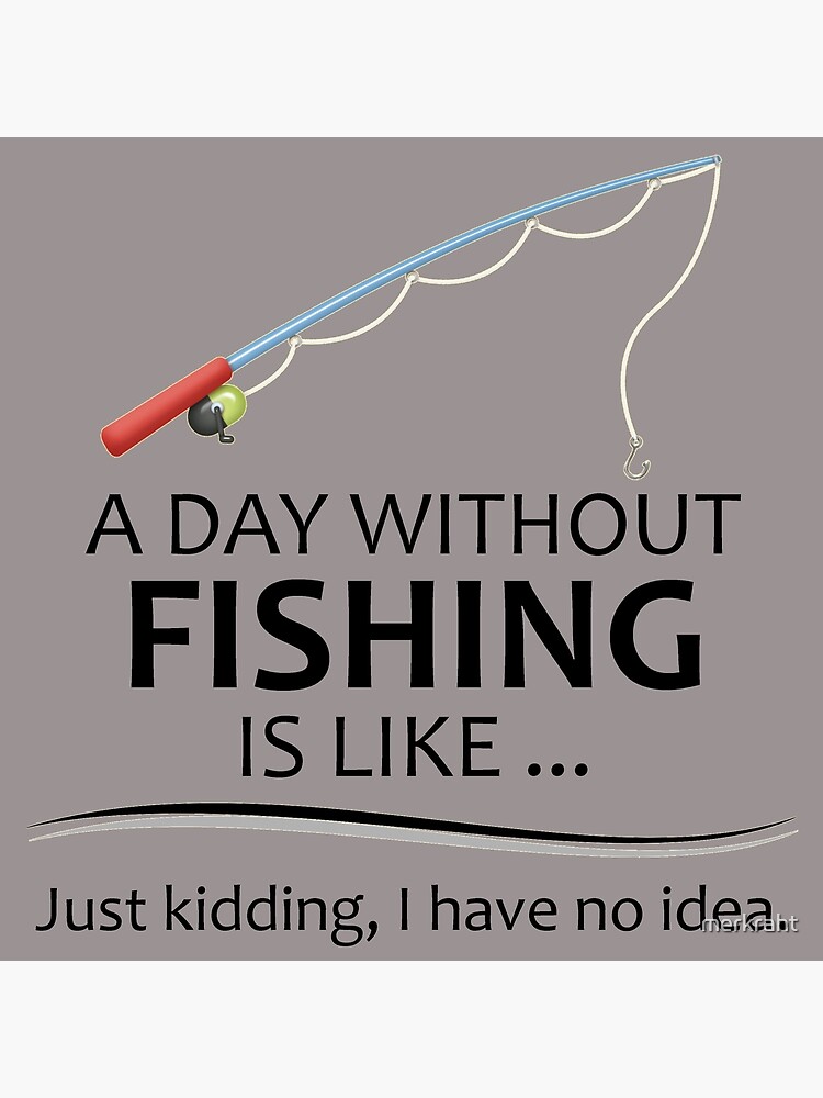 Fishing Gift I Just Want To Go Fishing And Ignore All Of My Problems Funny  Fisher Gag Wood Print by Jeff Creation - Pixels