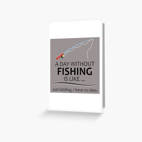 I'm a BASS MAN Funny Fishing Theme Greeting Card for Sale by