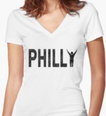 Philly State of Mind Fitted V-Neck T-Shirt