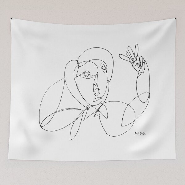 Item preview, Boy Showing the Victory,1102B, 27x40, Ink on paper, Artguru designed and sold by Art Guru.