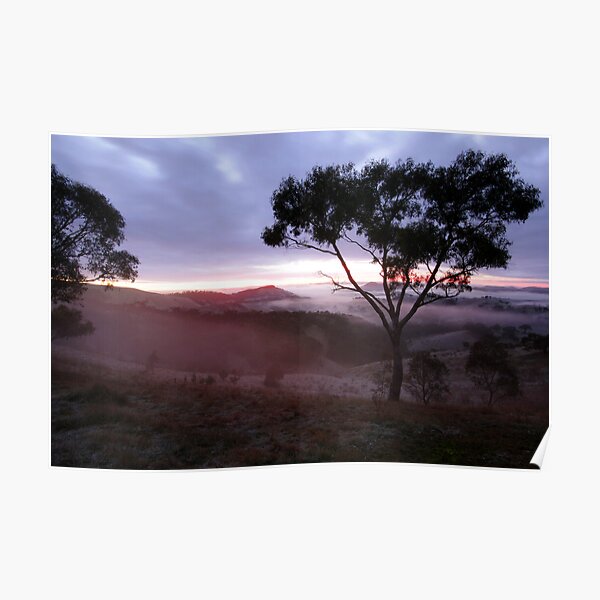Sunrise Valley of a Thousand Hills - Victoria Poster