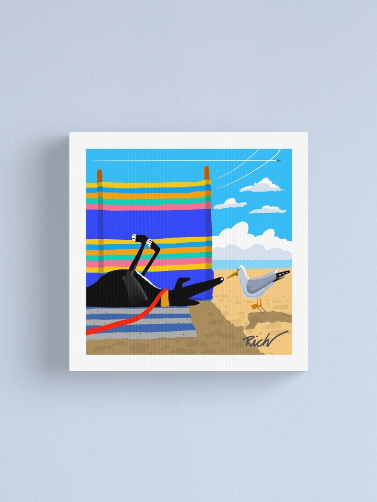 Alternate view of The Seagull Canvas Print