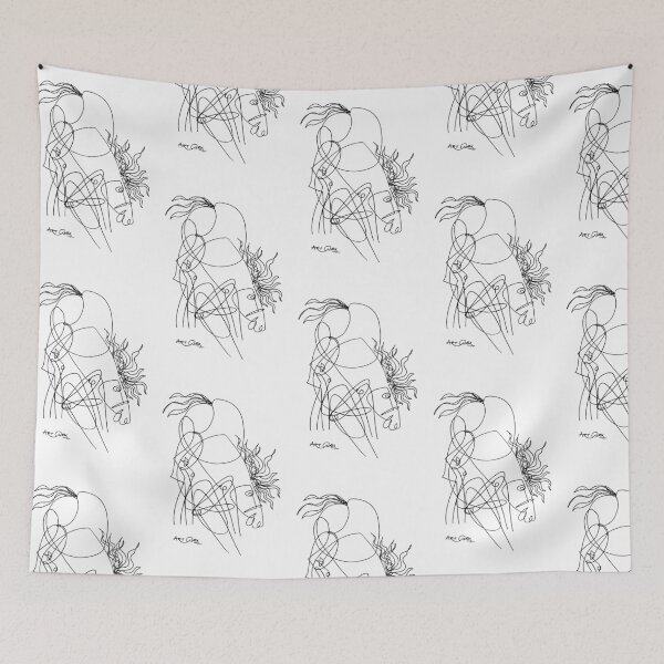 Item preview, Bucking Horse,1206B,27x40,ink on paper,ArtGuru designed and sold by Art Guru.