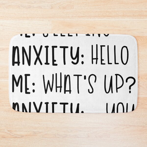 Item preview, Me and Anxiety - What's Up? designed and sold by TswizzleEG.