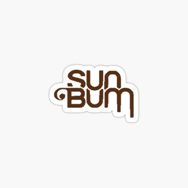 sun bum Sticker