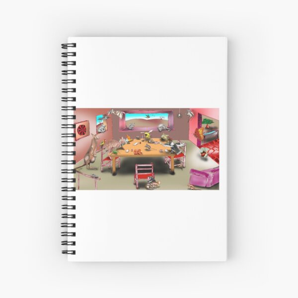 Home Invasion Spiral Notebook